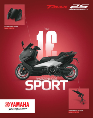 Offre sur le TMAX 25e Anniversaire chez Sky Motos.